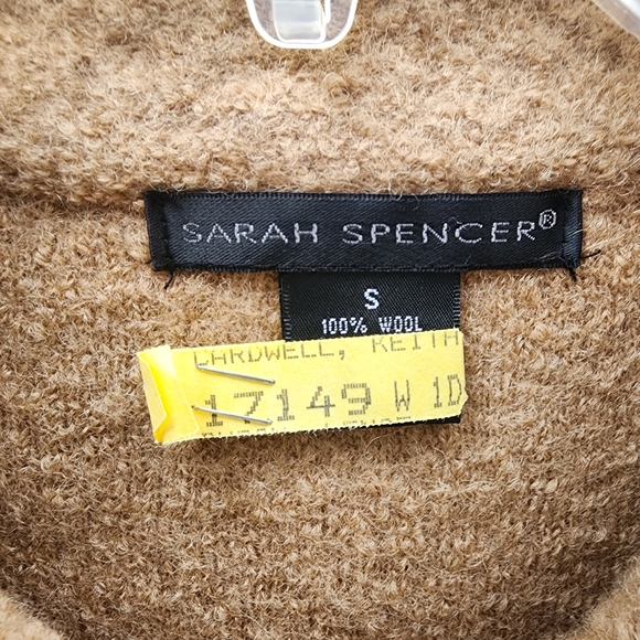 S Tan Boiled Wool Jacket - Picture 5 of 15